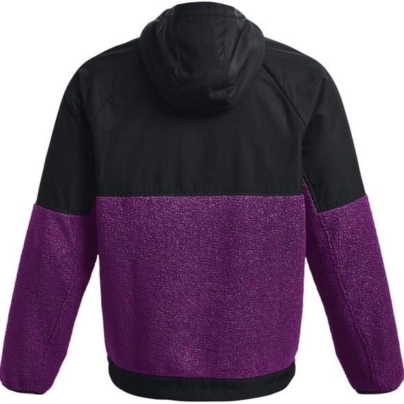 UNDER ARMOUR S M L XL Mission Boucle Anorak Hoodie Jacket Rivalry (514) Zip - Picture 10 of 12